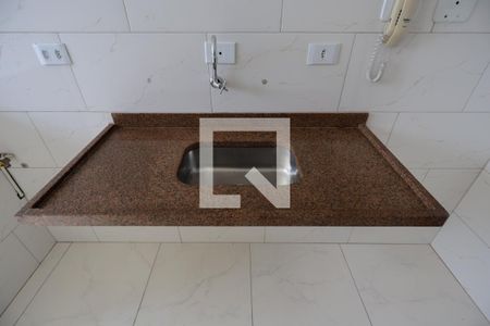 Apartamento à venda com 55m², 2 quartos e 1 vagaCozinha e área de serviço