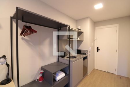 Studio para alugar com 19m², 1 quarto e sem vagaQuarto e Cozinha 