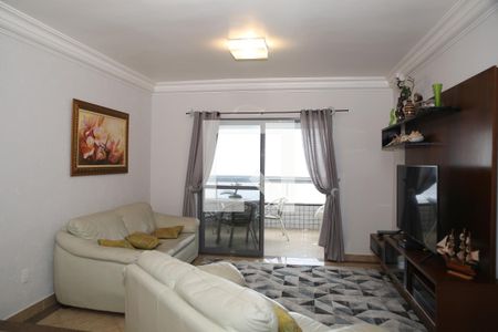Sala de Estar de apartamento para alugar com 4 quartos, 172m² em Aviação, Praia Grande