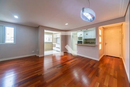Sala de apartamento à venda com 2 quartos, 70m² em Vila Valparaíso, Santo André