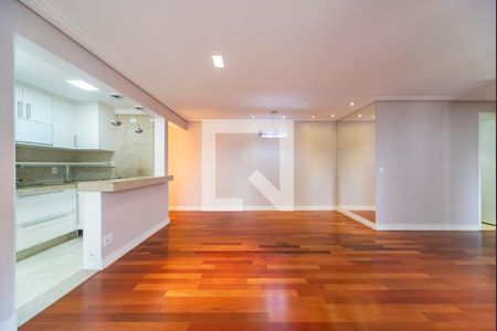 Sala de apartamento à venda com 2 quartos, 70m² em Vila Valparaíso, Santo André