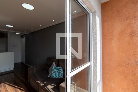 Varanda da Sala de apartamento para alugar com 2 quartos, 47m² em Vila Nova Cachoeirinha, São Paulo