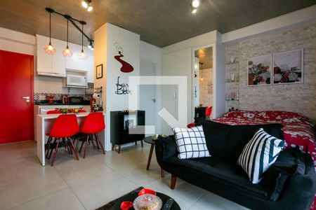 Sala/Quarto de apartamento para alugar com 1 quarto, 36m² em Santana, São Paulo