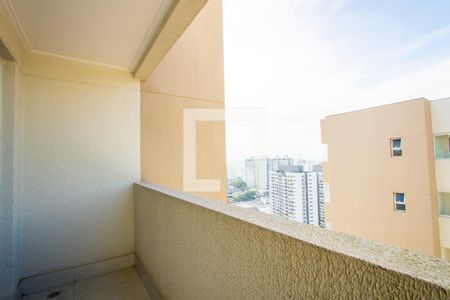Varanda da sala de apartamento para alugar com 2 quartos, 64m² em Centro, Santo André