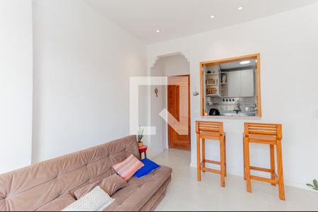 Sala de apartamento para alugar com 2 quartos, 62m² em Flamengo, Rio de Janeiro