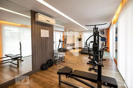 Apartamento à venda com 45m², 1 quarto e 1 vaga Apartamento à venda com 45m², 1 quarto e 1 vagaÁrea comum - Academia