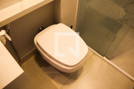 Studio para alugar com 46m², 1 quarto e sem vaga Studio para alugar com 46m², 1 quarto e sem vagaDetalhe do banheiro