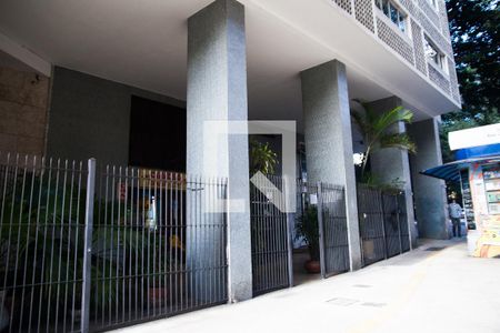 Studio para alugar com 46m², 1 quarto e sem vaga Studio para alugar com 46m², 1 quarto e sem vagaFachada do bloco