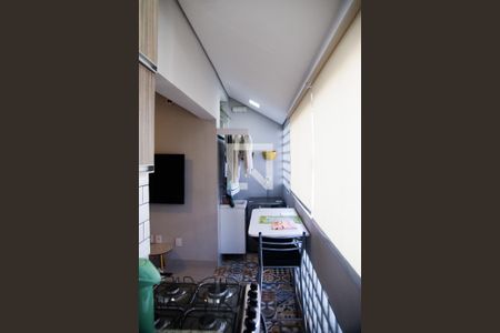 Studio para alugar com 46m², 1 quarto e sem vaga Studio para alugar com 46m², 1 quarto e sem vagaCozinha e Área de Serviço