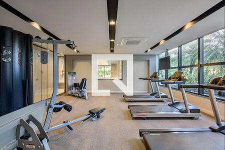 Apartamento à venda com 43m², 1 quarto e 1 vaga Apartamento à venda com 43m², 1 quarto e 1 vagaÁrea comum - Academia