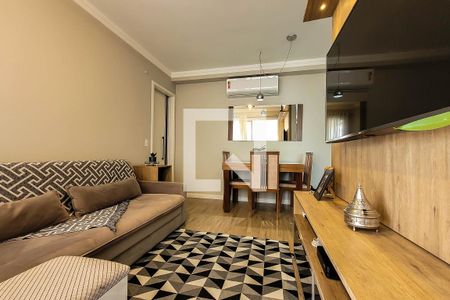 Sala de Estar/Jantar de apartamento para alugar com 1 quarto, 50m² em Aclimação, São Paulo