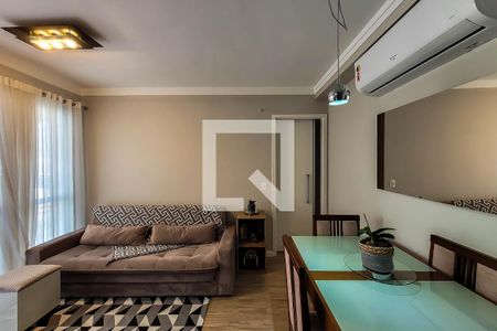 Sala de Estar/Jantar de apartamento para alugar com 1 quarto, 50m² em Aclimação, São Paulo