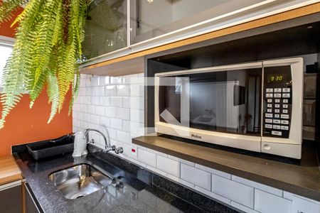 Apartamento à venda com 48m², 1 quarto e 1 vaga Apartamento à venda com 48m², 1 quarto e 1 vagaCozinha - Micro-ondas