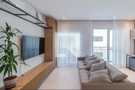 Sala de apartamento para alugar com 1 quarto, 55m² em Jardim Paulista, São Paulo