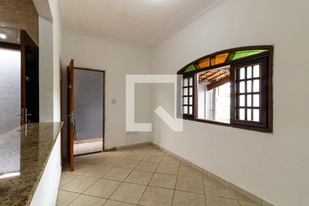 Sala de casa para alugar com 1 quarto, 80m² em Caiçara, Praia Grande