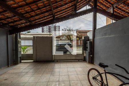 Vista da sala de casa para alugar com 1 quarto, 80m² em Caiçara, Praia Grande