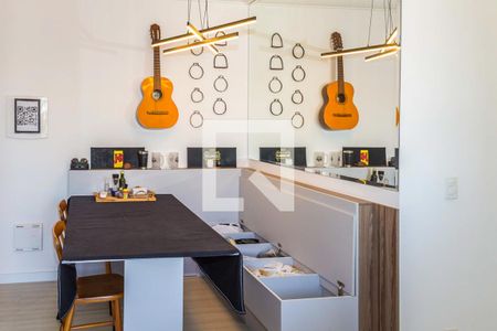Sala de Jantar de apartamento para alugar com 2 quartos, 61m² em Jardim São Domingos, Americana