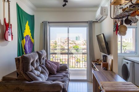 Sala de apartamento para alugar com 2 quartos, 61m² em Jardim São Domingos, Americana