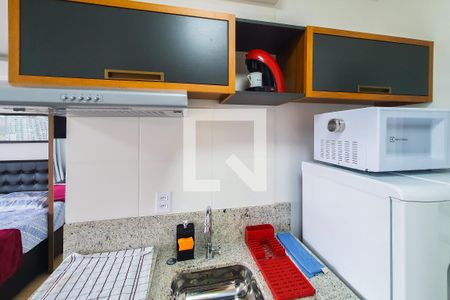 Studio à venda com 27m², 1 quarto e sem vagaCozinha
