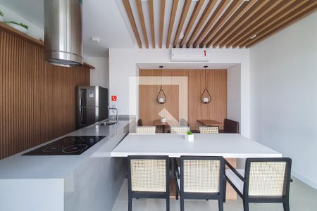 Studio à venda com 27m², 1 quarto e sem vagaSalão Gourmet