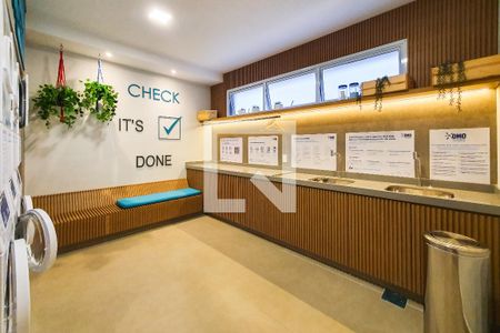 Studio à venda com 27m², 1 quarto e sem vagaLavanderia