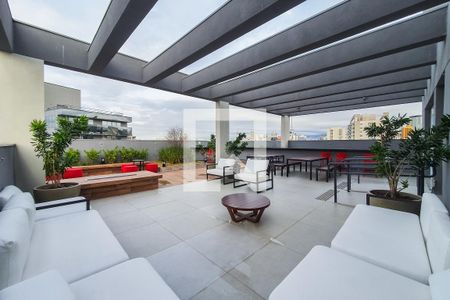 Studio à venda com 27m², 1 quarto e sem vagaTerraço