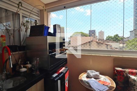 Varanda da Sala de apartamento à venda com 2 quartos, 44m² em Campestre, Santo André