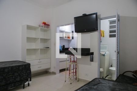 Kitnet de kitnet/studio para alugar com 1 quarto, 27m² em Boqueirão, Santos