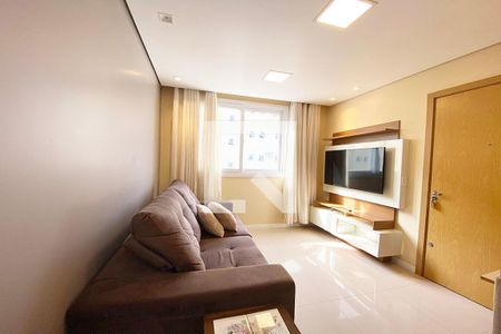 Sala de apartamento para alugar com 2 quartos, 51m² em Industrial, Novo Hamburgo