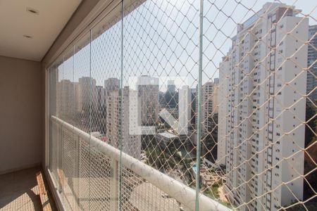 Varanda da Sala de apartamento para alugar com 2 quartos, 85m² em Vila Andrade, São Paulo