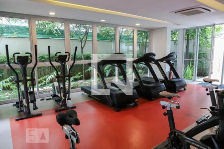 Apartamento à venda com 55m², 1 quarto e 1 vaga Apartamento à venda com 55m², 1 quarto e 1 vagaÁrea comum - Academia