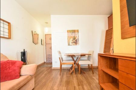 Sala de apartamento à venda com 1 quarto, 45m² em Campo Belo, São Paulo