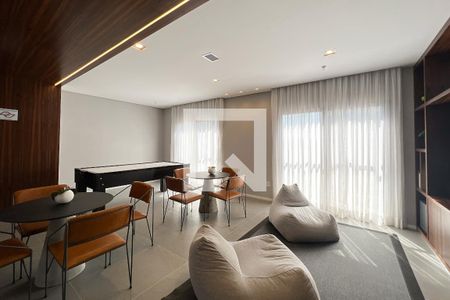 Studio à venda com 21m², 1 quarto e sem vaga Studio à venda com 21m², 1 quarto e sem vagaÁrea comum - Salão de festas