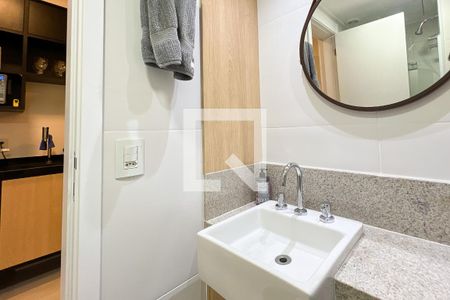 Studio à venda com 21m², 1 quarto e sem vaga Studio à venda com 21m², 1 quarto e sem vagaBanheiro