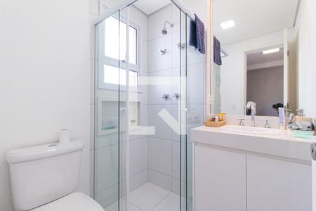 Apartamento à venda com 113m², 3 quartos e 3 vagasBanheiro da suíte 1