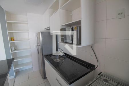 cozinha de apartamento para alugar com 1 quarto, 49m² em Campo Belo, São Paulo