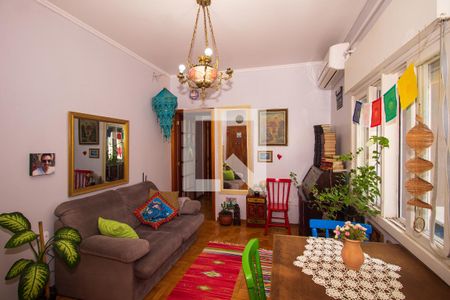 Sala de apartamento à venda com 1 quarto, 38m² em Centro Histórico, Porto Alegre