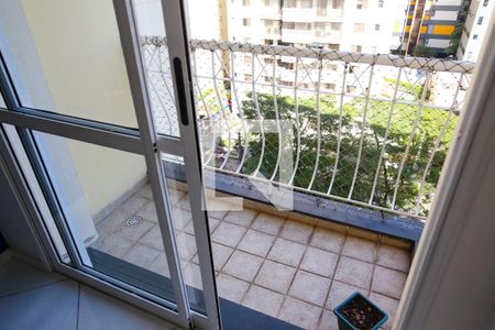 Varanda da Sala de apartamento para alugar com 2 quartos, 70m² em Jardim, Santo André