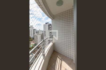 Varanda da Sala de apartamento para alugar com 3 quartos, 92m² em Estoril, Belo Horizonte