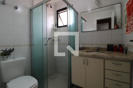 Apartamento à venda com 73m², 3 quartos e 2 vagasBanheiro da suíte