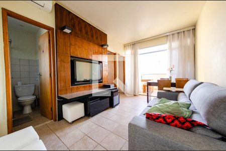 Sala de apartamento para alugar com 2 quartos, 75m² em Estoril, Belo Horizonte