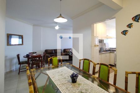 Sala de apartamento para alugar com 2 quartos, 70m² em Caiçara, Praia Grande