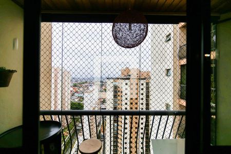 Varanda da Sala de apartamento para alugar com 2 quartos, 72m² em Parque Taboão, Taboão da Serra