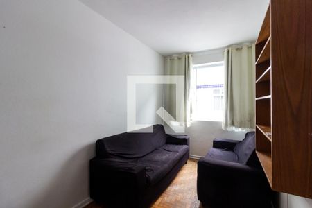 Sala de apartamento para alugar com 1 quarto, 31m² em Canto do Forte, Praia Grande