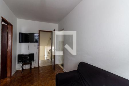 Sala de apartamento para alugar com 1 quarto, 31m² em Canto do Forte, Praia Grande