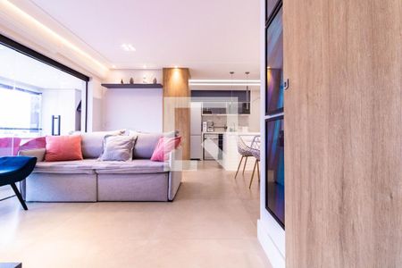 Sala de apartamento para alugar com 3 quartos, 110m² em Chácara Inglesa, São Paulo