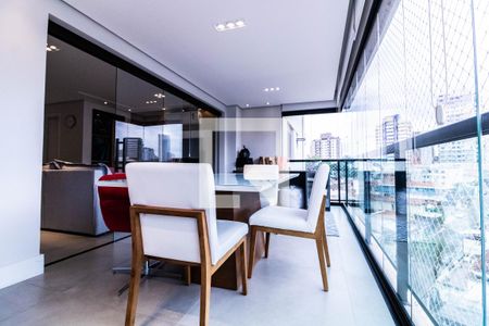 Varanda Gourmet de apartamento para alugar com 3 quartos, 110m² em Chácara Inglesa, São Paulo