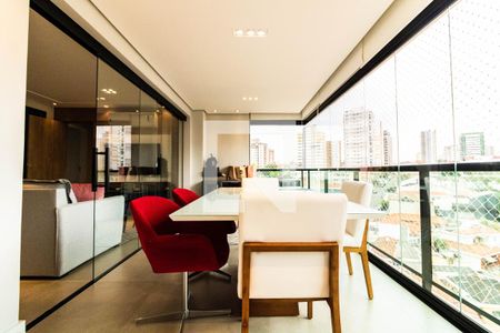 Varanda Gourmet de apartamento para alugar com 3 quartos, 110m² em Chácara Inglesa, São Paulo
