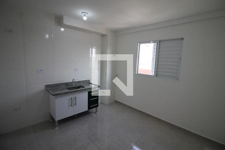 Sala e Cozinha de apartamento à venda com 1 quarto, 26m² em Brás, São Paulo