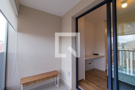 Varanda de kitnet/studio à venda com 1 quarto, 25m² em Bela Vista, São Paulo
